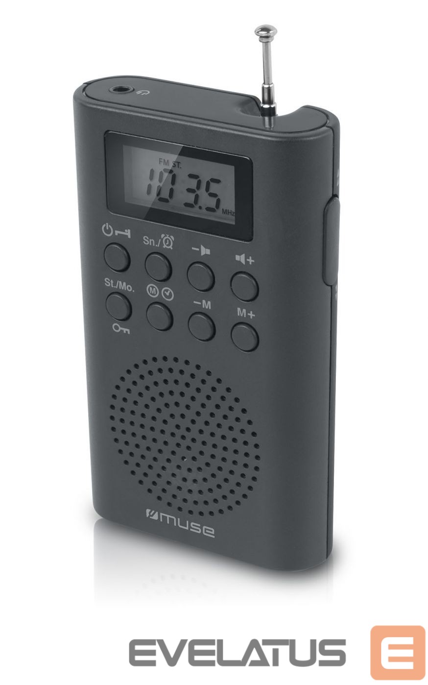 Interaktiivne lahendus Muse Pocket radio M-03R