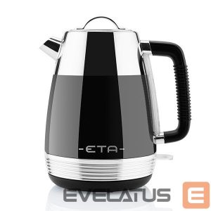 Veekeetja ETA  Storio Kettle 918690020 Standard, 2150 W, 1.7 L, Stainless steel, 360° rotational base, Black 
