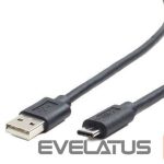 Monitori tarvik Cablexpert  CCP-USB2-AMCM-1M USB 2.0 AM to Type-C cable (AM/CM), 1 m 