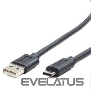 Monitori tarvik Cablexpert  CCP-USB2-AMCM-1M USB 2.0 AM to Type-C cable (AM/CM), 1 m 