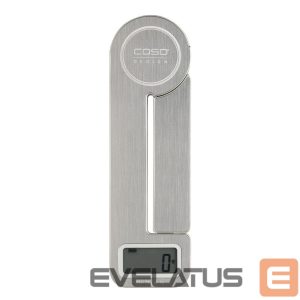 Köögikaalud Caso  Scales KitchenEcostyle Batteryless usage, Graduation 1 g, Maximum weight (capacity) 5 kg, Display type LCD, Stainless steel 