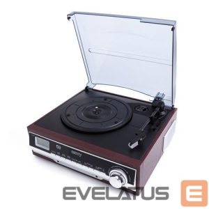 Plaadimängijad Camry  Turntable CR 1168 Bluetooth, USB port, AUX in, Brown 