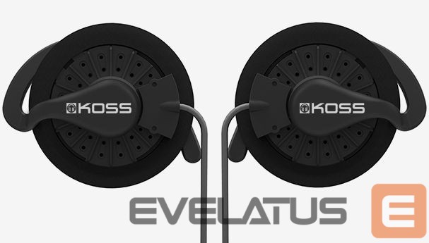 Juhtmevabad kõrvaklapid Koss Wireless Headphones KSC35 Ear clip, Microphone, Black