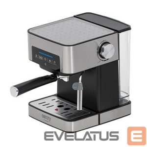 Muud väikesed kodumasinad Camry  Espresso and Cappuccino Coffee Machine CR 4410 Pump pressure 15 bar, Built-in milk frother, Drip, 850 W, Black/Stainless steel 