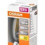 Server – muud tarvikud Osram  Parathom Retrofit Classic B 60 E14, 6 W, Warm White, 60 W, 6kWh/1000h, 806 lm 