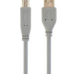 Kaabel Cablexpert  CCP-USB2-AMBM-6G USB 2.0 A-plug B-plug 6ft cable, grey color 