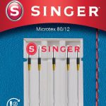 Filtrid ja tarvikud Singer  Microtex Needle 80/12 5PK 