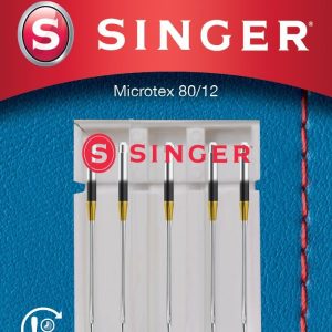 Filtrid ja tarvikud Singer  Microtex Needle 80/12 5PK 
