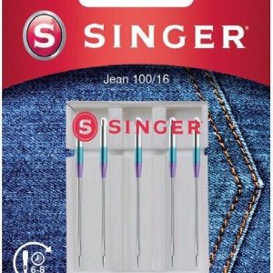 Filtrid ja tarvikud Singer  Denim Needle 100/16 5PK 