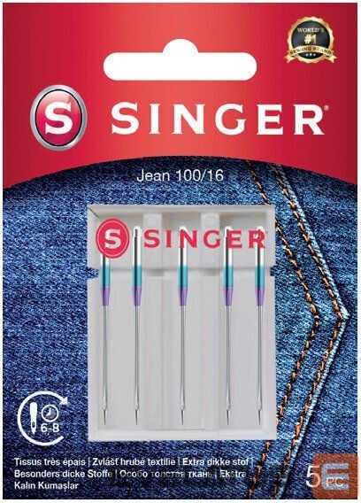 Filtrid ja tarvikud Singer Denim Needle 100/16 5PK