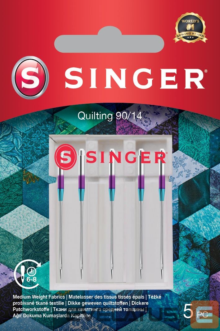 Filtrid ja tarvikud Singer Quilting Needle 90/14 5PK