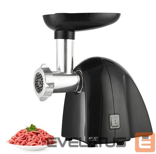 Lihaveski Adler Meat mincer AD 4811 Black, 600 W, Number of speeds 1, Throughput (kg/min) 1.8