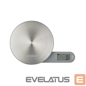 Köögikaalud Caso  Scales Kitchen EcoMate Batteryless usage, Graduation 1 g, Maximum weight (capacity) 5 kg, Display type LCD, Stainless steel 