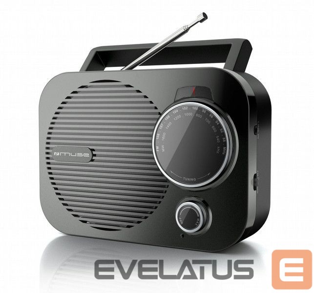 Interaktiivne lahendus Muse M-050 R Portable radio, AUX in, Black