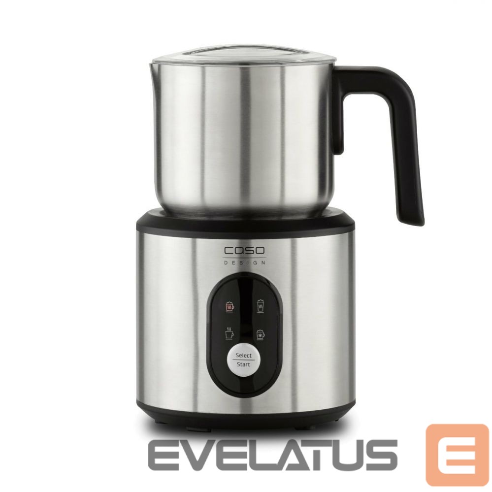 Aksessuaar kohvimasinatele Caso Crema & Choco Milk frother, LED Display, 360° base station, Inox