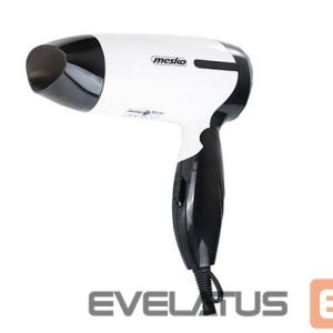 Näokaitse Mesko  Hair Dryer MS 2262 1000 W, Number of temperature settings 2, Black/White 