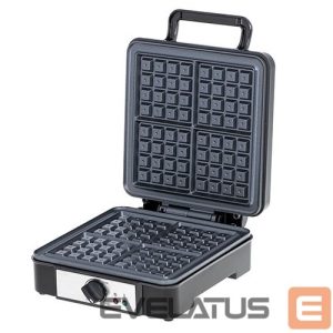 Röster Adler  Waffle Maker AD 3049 1200 W, Number of pastry 4, Belgium, Black 
