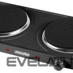 Elektriline ahi Mesko  Electric stove MS 6509 Number of burners/cooking zones 2, Black, Electric 