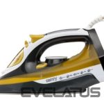 Triikrauad Camry  Iron CR 5029 Steam Iron, 2400 W, Continuous steam 40 g/min, Steam boost performance 70 g/min, White/Black/Gold 
