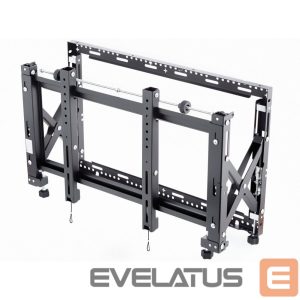Teleri kinnitus EDBAK  Video Wall Pop-Out Mount with Quick Release VWPOP65-L 42-65 ", Maximum weight (capacity) 60 kg, Black 