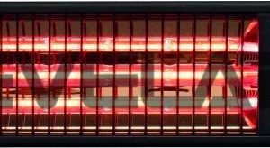 Radiaator SUNRED  Heater RDS-15W-B, Fortuna Wall  Infrared, 1500 W, Black, IP55 