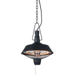 Radiaator SUNRED  Heater RSH16, Indus Bright Hanging Infrared, 2100 W, Black, IP24 