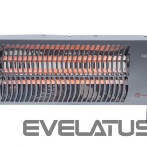 Radiaator SUNRED  Heater LUG-2000W, Lugo Quartz Wall  Infrared, 2000 W, Grey, IP24 