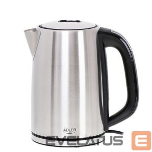 Veekeetja Adler  Kettle AD 1340	 Electric, 2200 W, 1.7 L, Stainless steel, 360° rotational base, Inox 