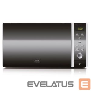 Mikrolaineahi Caso  Microwave Oven with Grill and Convection MCG 25 Chef Free standing, 25 L, 900 W, Convection, Grill, Stainless steel/Black 
