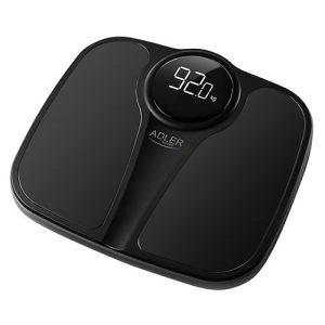 Kaalud Adler  Bathroom Scale AD 8172b Maximum weight (capacity) 180 kg, Accuracy 100 g, Body Mass Index (BMI) measuring, Black 