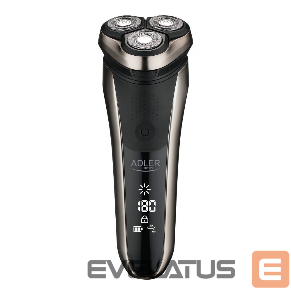 Raseerijad Adler Electric Shaver AD 2933 Operating time (max) 180 min, Lithium Ion, Black