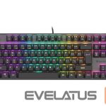 Arvuti klaviatuur Genesis  THOR 303 TKL, Mechanical Gaming Keyboard, RGB LED light, US, Black, Wired, USB Type-A 