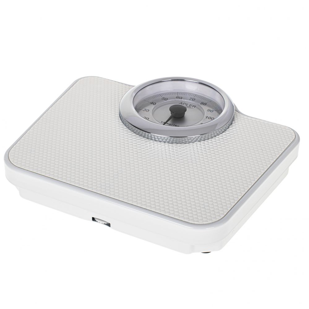 Kaalud Adler Mechanical Bathroom Scale AD 8180 Maximum weight (capacity) 136 kg, Accuracy 1000 g, White