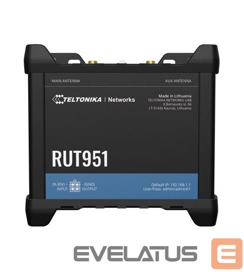 Ruuterid Teltonika Industrial Cellular router RUT951