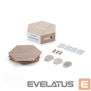 Server – muud tarvikud Nanoleaf  Elements Wood Look Hexagons Expansion Pack (3 panels) 
