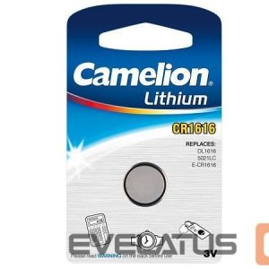 Muu arvutitarvik Camelion  CR1616-BP1 CR1616, Lithium, 1 pc(s) 
