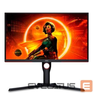 Monitorid AOC  Monitor 25G3ZM/BK 24.5 ", VA, FHD, 1920 x 1080, 16:9, 1 ms, 300 cd/m², Black/Red, 240 Hz, HDMI ports quantity 2 