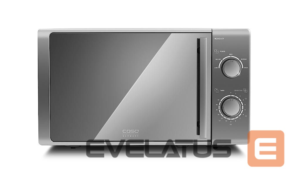 Mikrolaineahi Caso Microwave oven M20 EASY Free standing, 20 L, 700 W, Silver