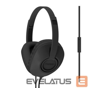 Juhtmevabad kõrvaklapid Koss  Headphones UR23iK Wired, On-Ear, Microphone, 3.5 mm, Black 