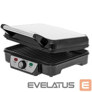 Lauagrillid Mesko  Grill MS 3050 Contact grill, 1800 W, Black/Stainless steel 