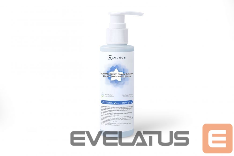 Tolmuimeja tarvik Ecovacs Cleaning Solution for DEEBOT X1 Family D-SO01-0021 110 ml