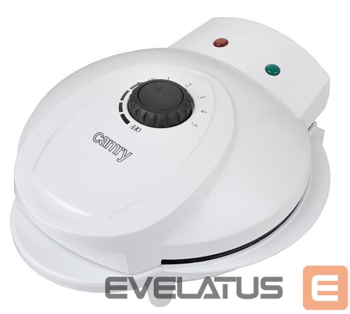 Röster Camry Waffle maker CR 3022 1000 W, Number of pastry 5, Heart shaped, White