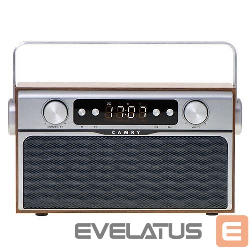 Interaktiivne lahendus Camry Bluetooth Radio CR 1183 16 W, AUX in, Wooden