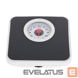 Kaalud Adler  Mechanical Bathroom Scale AD 8178 Maximum weight (capacity) 120 kg, Accuracy 1000 g, Black 