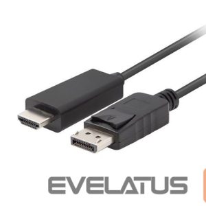Monitori tarvik Lanberg  HDMI Cable, 5 m 4K/30Hz, Black 