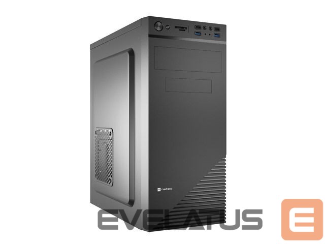 Arvuti korpus Natec PC case Cabassu G2 Black, Midi Tower, Power supply included No