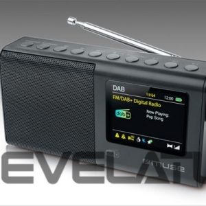 Interaktiivne lahendus Muse  Portable Radio M-117 DB Portable, Black, FM, DAB/DAB+ 