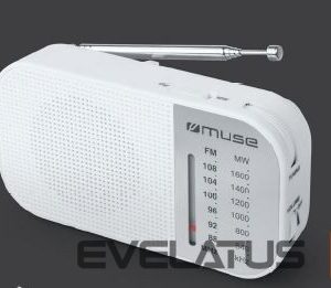 Interaktiivne lahendus Muse  M-025 RW, Portable radio, White 