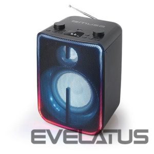Arvutikõlarid Muse  Bluetooth Party Box Speaker with Battery M-1802DJ 60 W, Wireless connection, Black, Bluetooth 