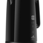 Veekeetja ETA  Kettle 559590000 Emma Electric, 2200 W, 1.5 L, Stainless steel, 360° rotational base, Black 